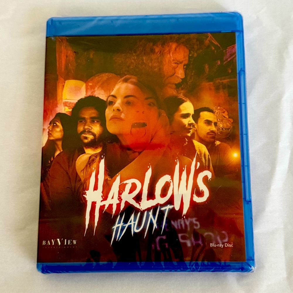 New Harlow's Haunt Movie Blu-ray 2023 Sealed Horror